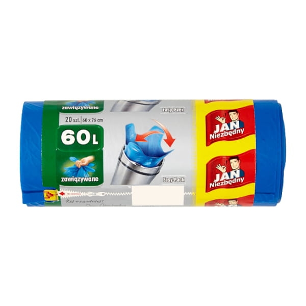 Jan Niezbedny vrecia na odpad 60L 20ks