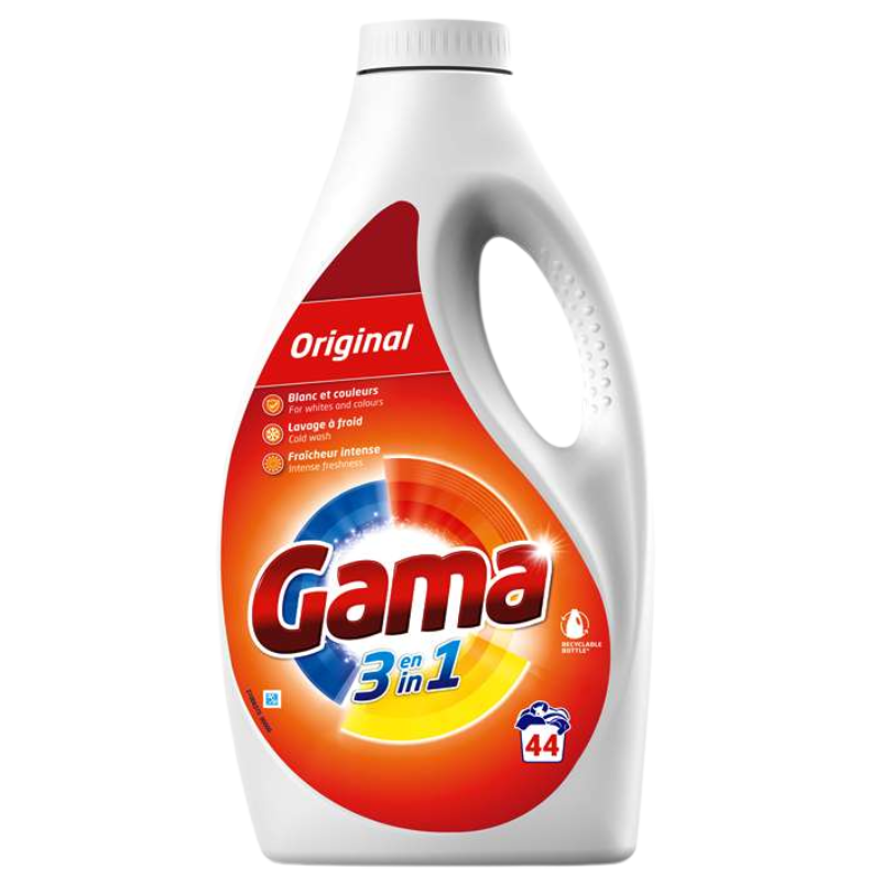 Gama gél na pranie Originál univerzálny 1,98L / 44pd