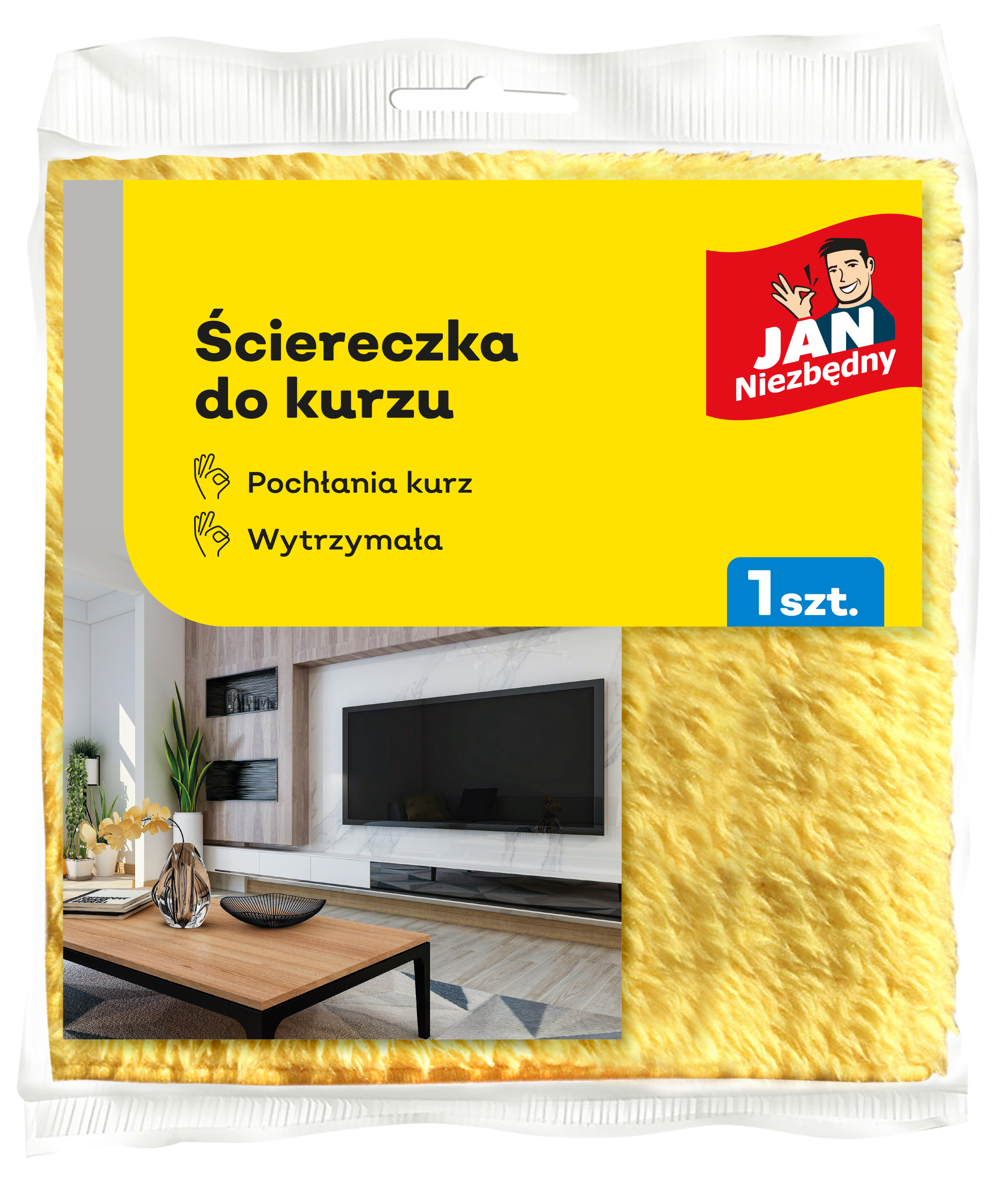 Jan Niezbedny utierka  na prach 1ks