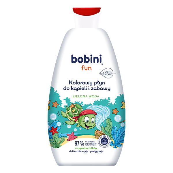 Bobini Fun farebná pena do kúpeľa a pre zábavu 500ml