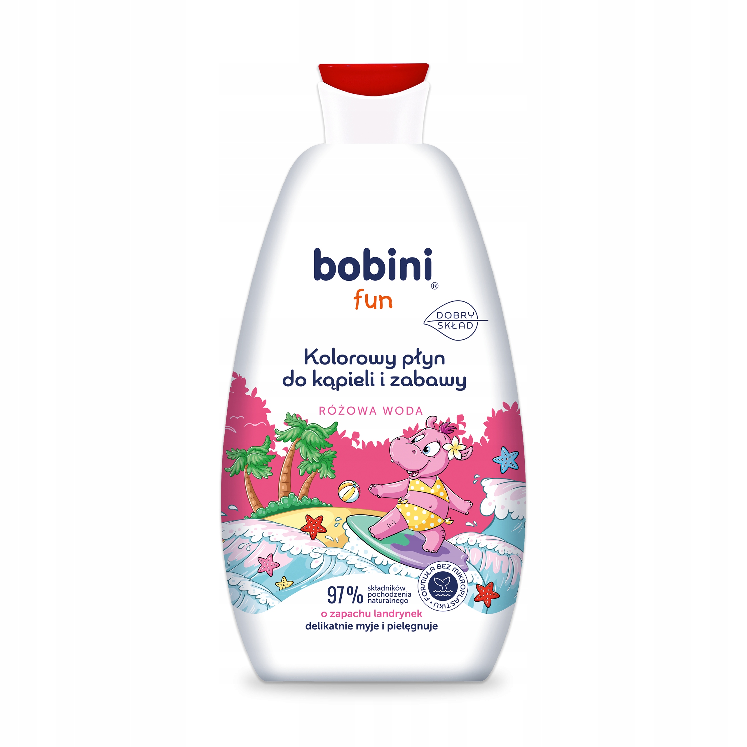 Bobini Fun farebná pena do kúpeľa a pre zábavu 500ml