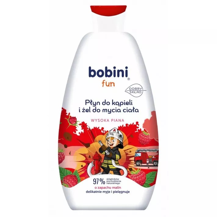 Bobini Fun pena do kúpeľa+gél na umývanie tela 500ml