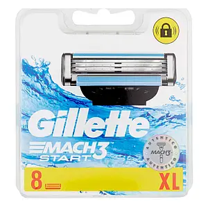 GILLETTE Mach3 START NÁHRADNÉ HLAVICE 8ks
