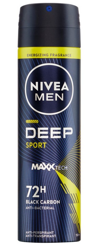 Nivea Men antiperspirant Deep Sport Maxx Tech  72h 150ML