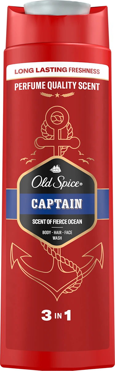 Old Spice sprchový gél captain 3v1 400ml