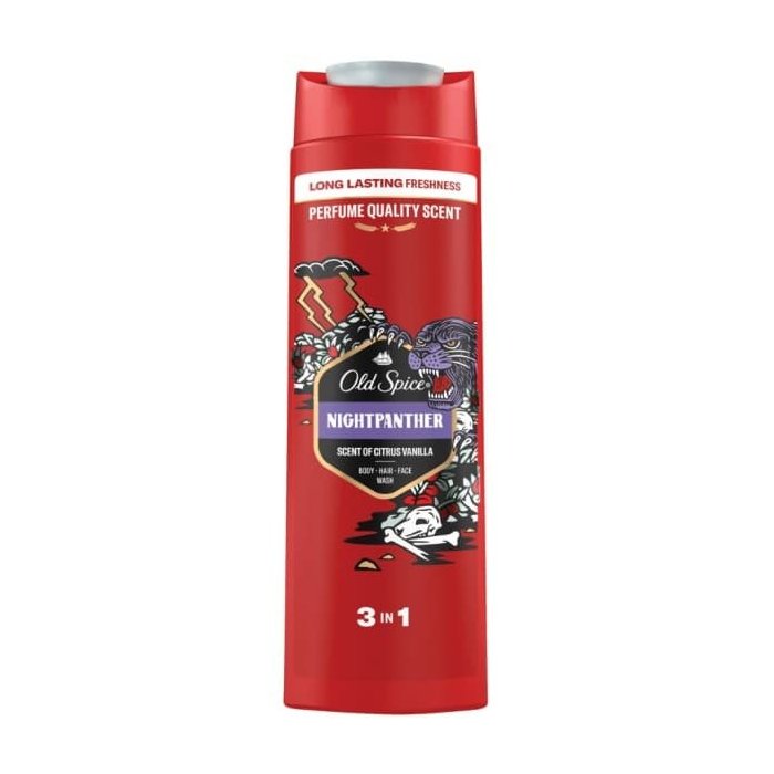Old Spice sprchový gél 3v1 Nightpanther 400ml
