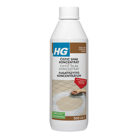 HG čistič škár – Silný koncentrát na zažratú špinu 500 ml