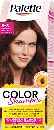PALETTE COLOR SHAMPOO 5-8 Mahagón