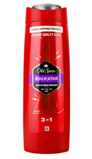 Old Spice Rockstar 3v1 pánsky sprchový gél a šampón 400 ml