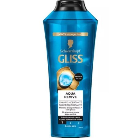 Gliss Aqua Revive šampón na normálne až suché vlasy 400 ml