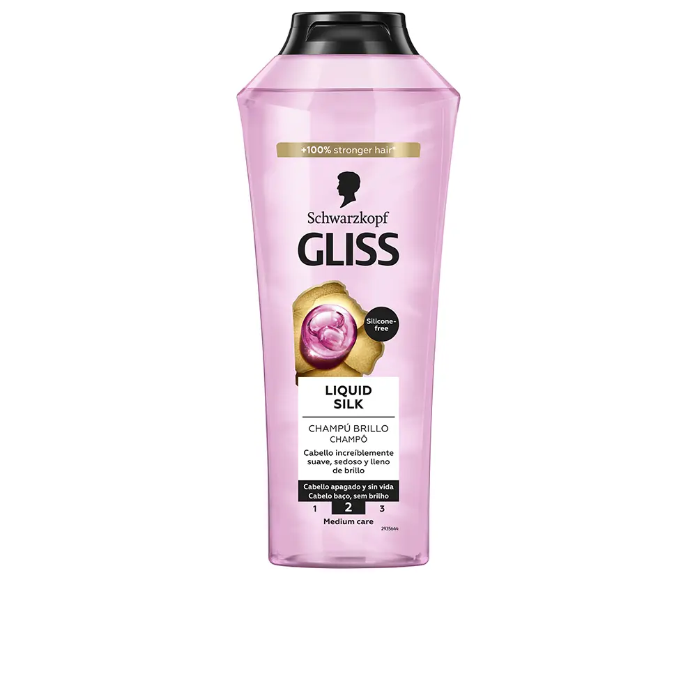 Gliss Liquid Silk šampón na matné a lámavé vlasy 400 ml