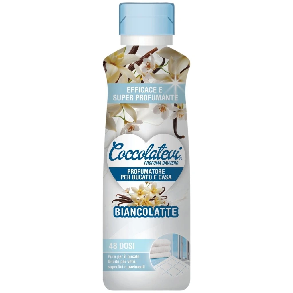 Coccolatevi Biancolatte – Koncentrovaný parfém na pranie s esenciou vanilky 300ml