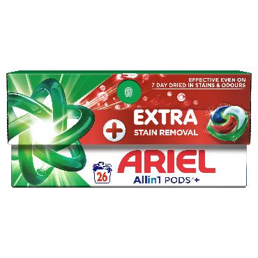 ARIEL Al in1 kapsule na pranie Extra Stain Removal 26ks