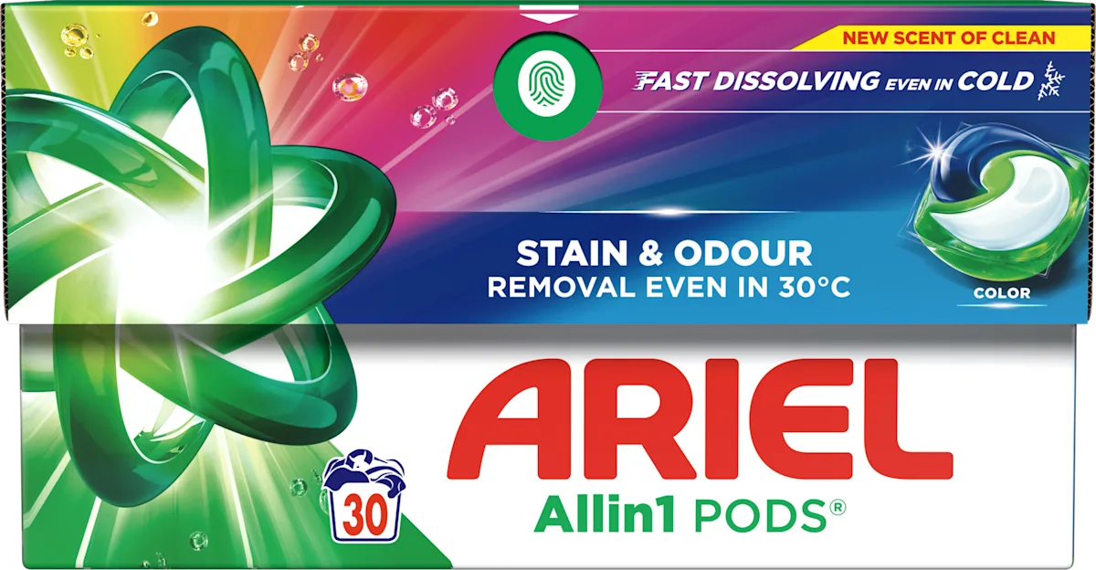 Ariel All-in-1 Pods Color kapsuly na pranie farby 30ks