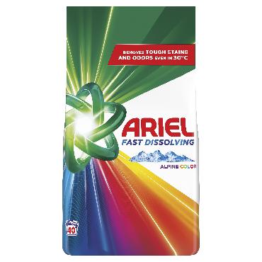 Ariel Alpine Color prací prášok 40 PD 2,2kg
