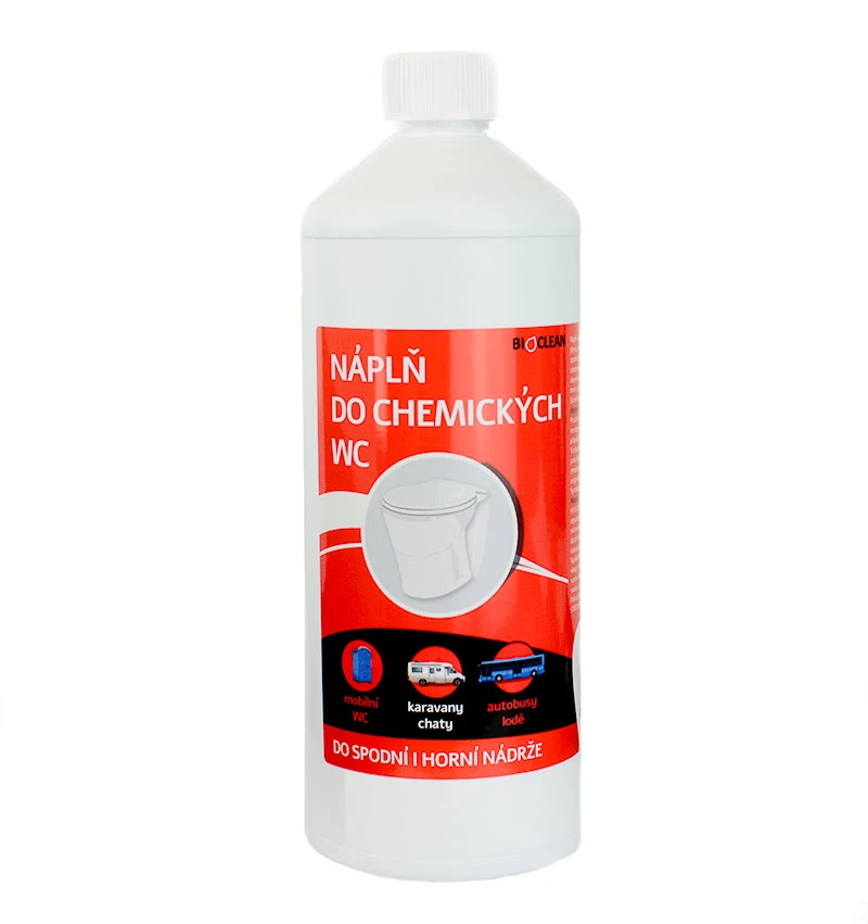 BioClean ekologická náplň do chemických a prenosných WC 1L