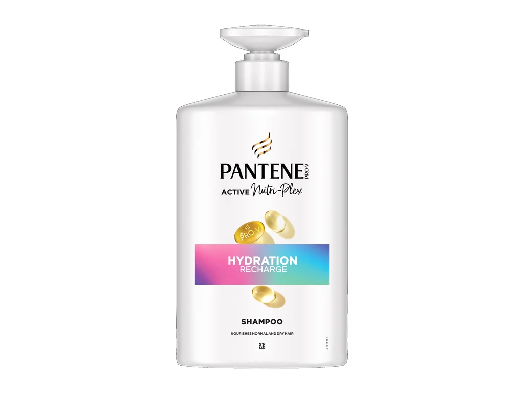 Pantene Pro-V Hydration Recharge hĺbkovo hydratačný šampón na suché vlasy 1000 ml