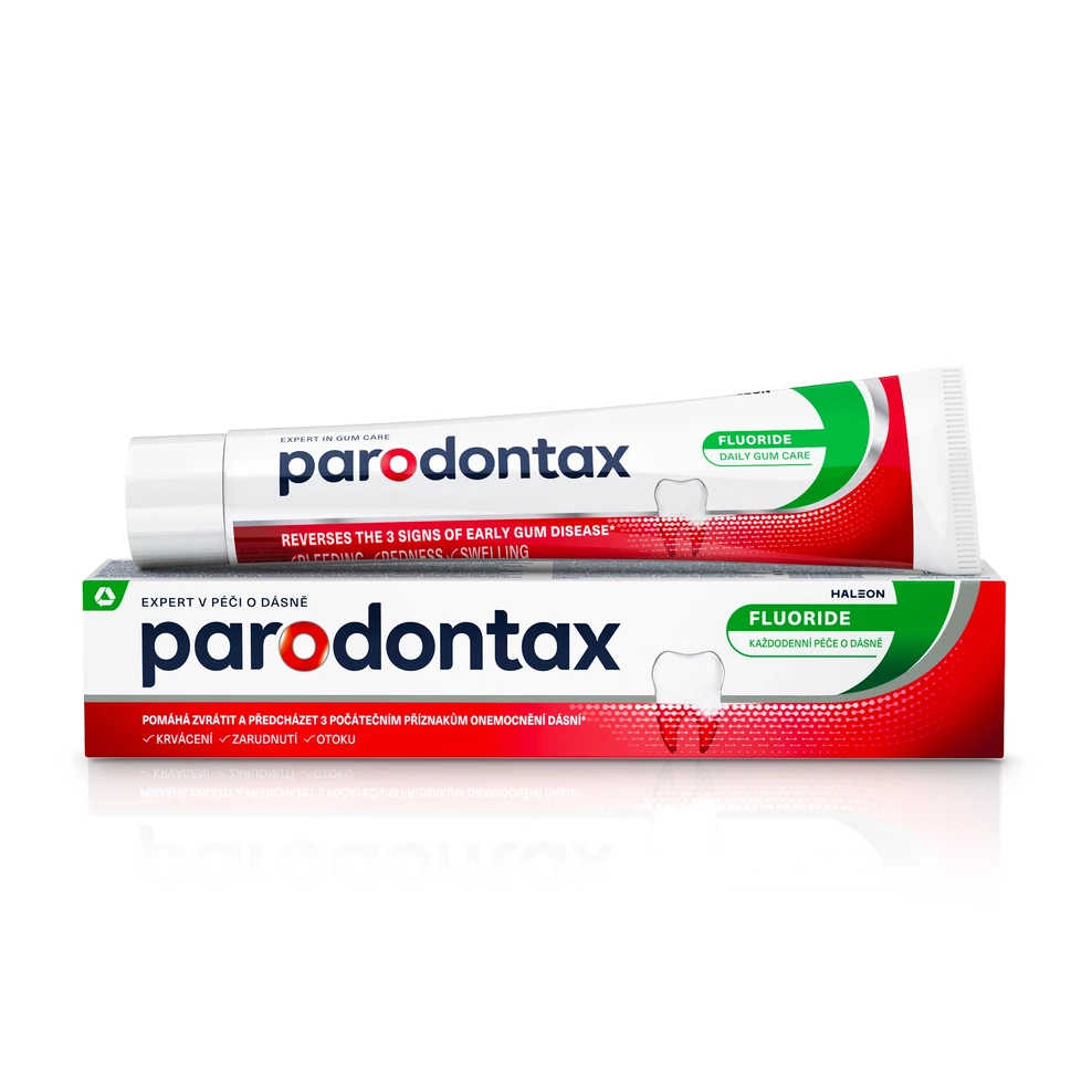 Parodontax Fluoride zubná pasta na ochranu ďasien a proti ich krvácaniu 75 ml