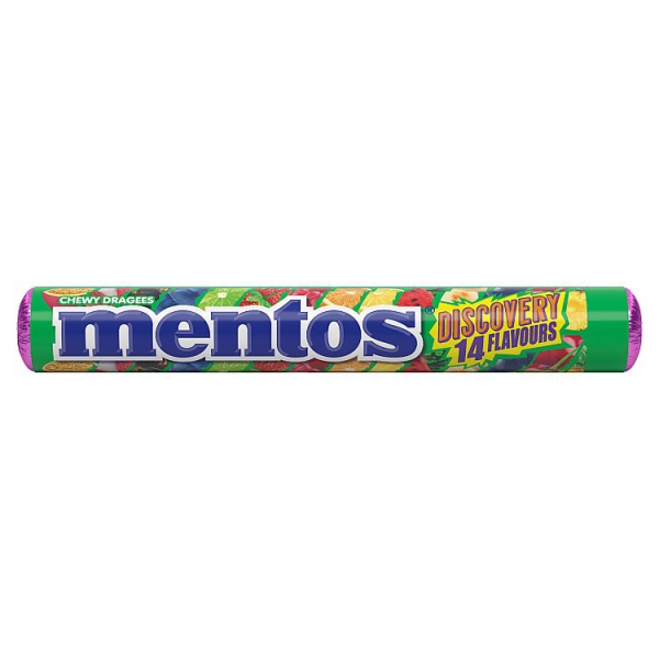 Mentos žuvacie cukríky Discovery 37,5g