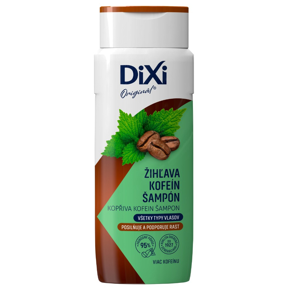Dixi šampón Žihľava Kofeín 400ml
