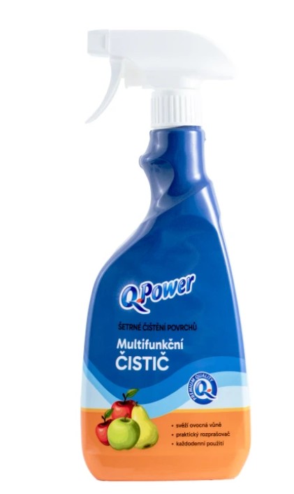 Q Power multifunkčný čistič na rôzne povrchy 500ml