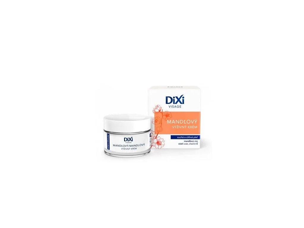 Dixi Visage výživný mandľový krém 50 g