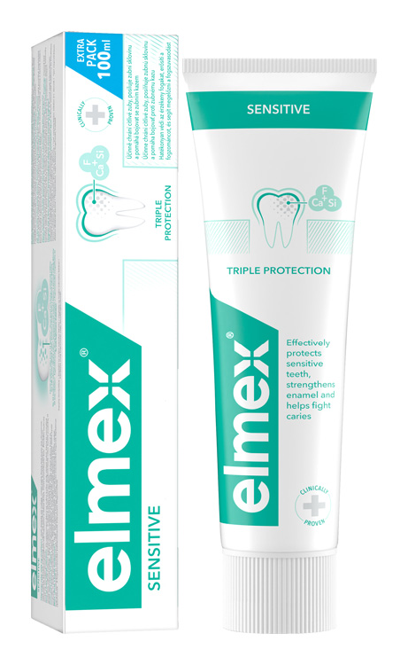 Elmex zubná pasta Sensitive Extra pack 100ml