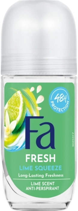 Fa guľôčkový antiperspirant Fresh Lime 48h 50ml