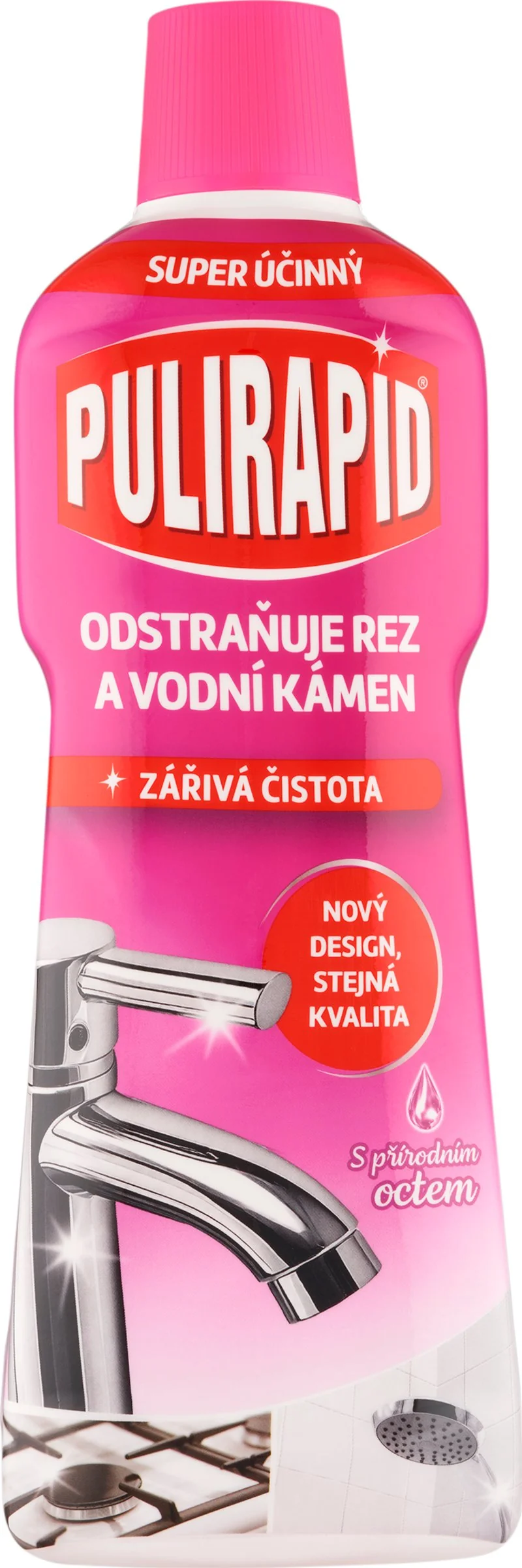 Pulirapid na vápenaté usadeniny s prírodným octom 750ml