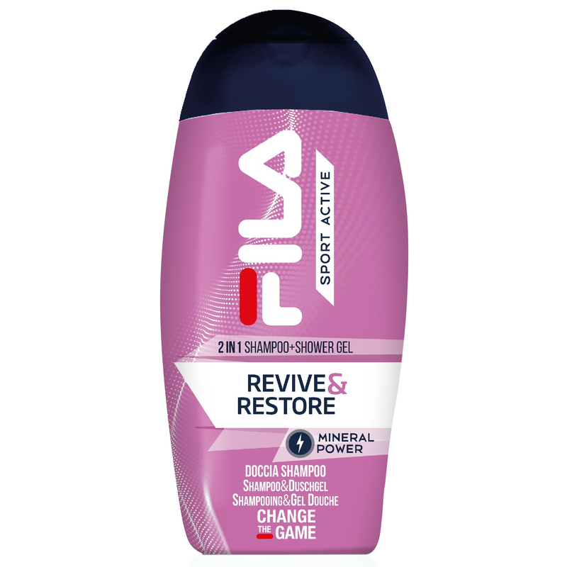 Fila Sport Active 2in1 Revive & Restore pánsky sprchovací gél a šampón 250 ml
