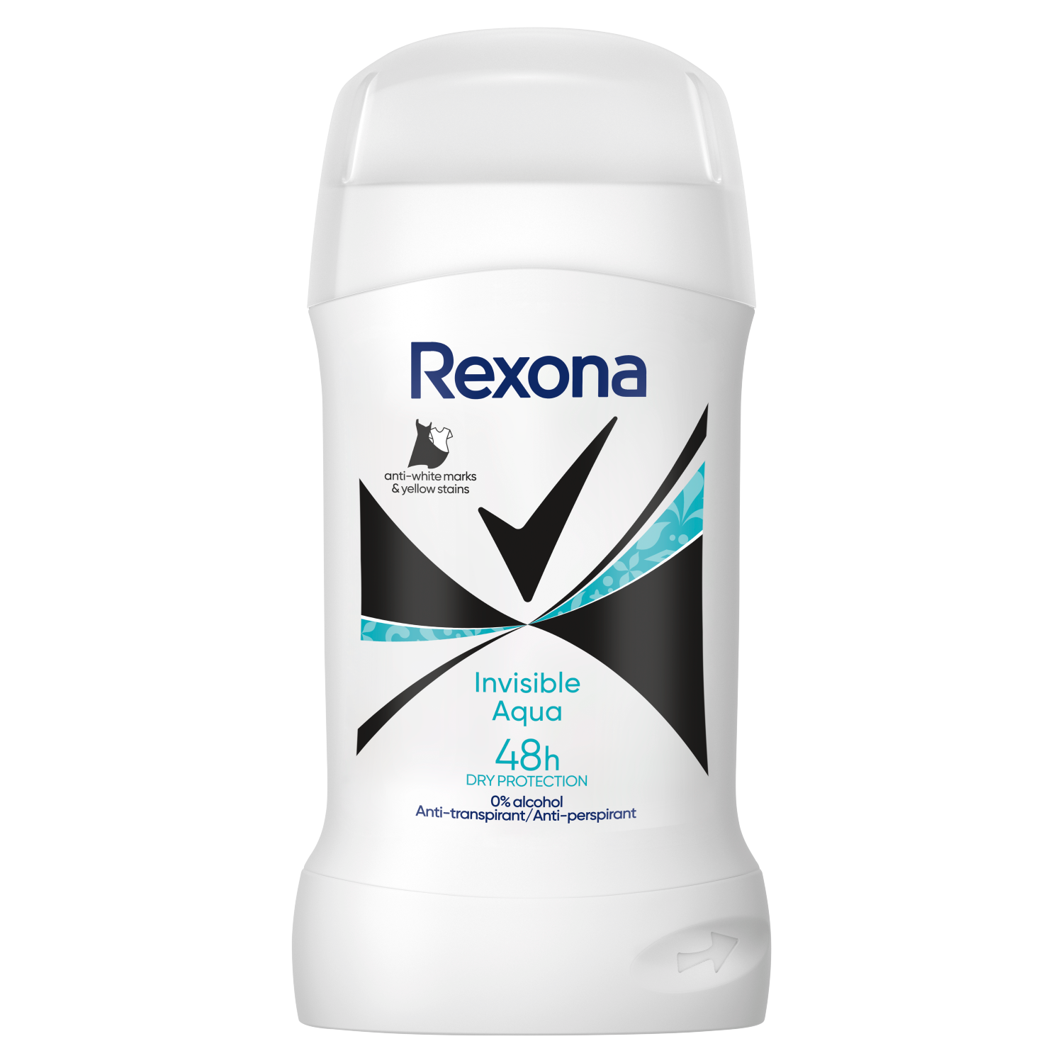 Rexona tuhý dámsky antiperspirant Invisible Aqua 50ml