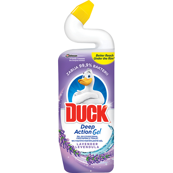 DUCK WC čistič Levanduľa 750ml