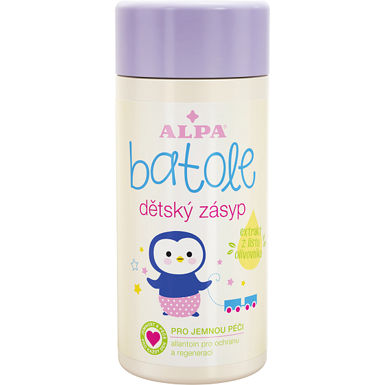 BATOLE detský zásyp s olivovým olejom (sypačka) 100 g