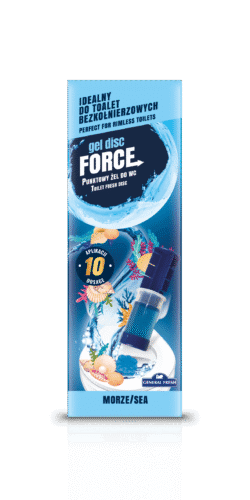 General Fresh Splash gélový bodový WC blok morská vôňa 60 ml 12 dávok