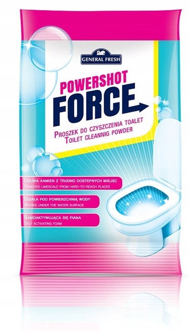 General Fresh PowerShot prášok na čistenie WC 100g