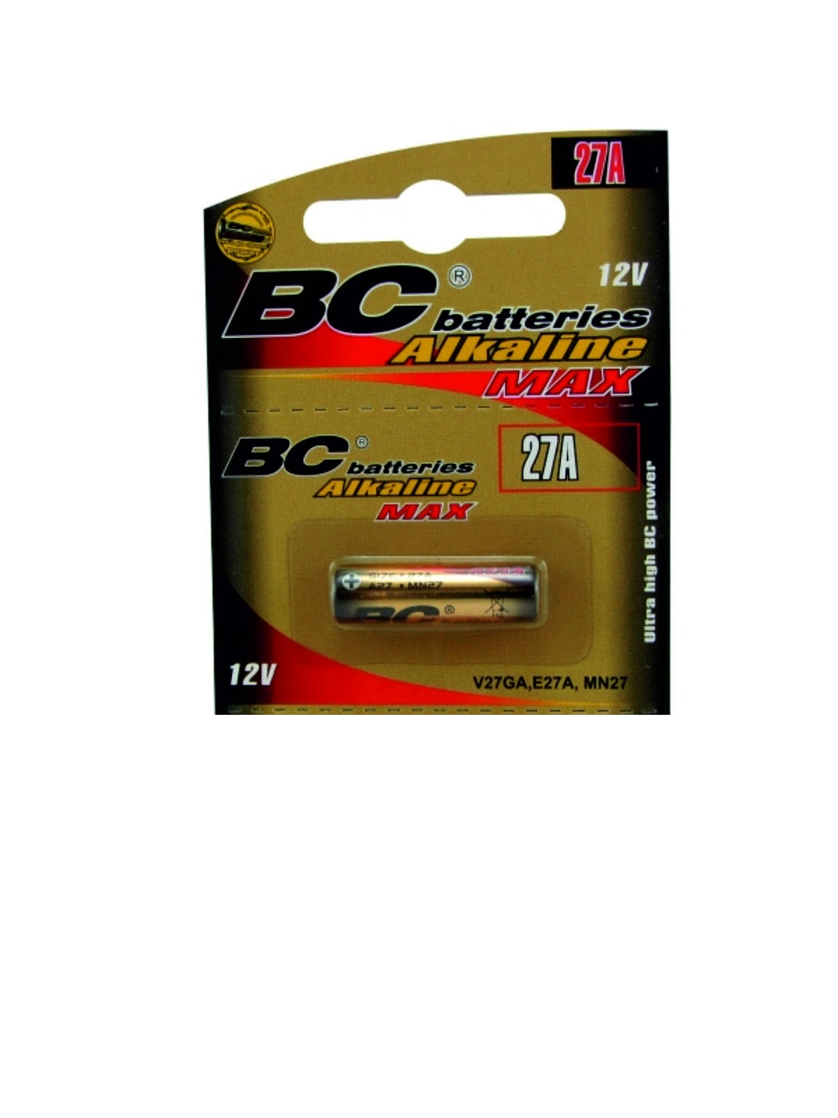 BC Batteries Alkalická batéria LR27A 12V