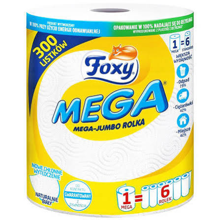 FOXY 1Ks kuchynské utierky Mega Jumbo 