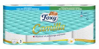 FOXY TOALETNÝ PAPIER KAMILKA 8KS
