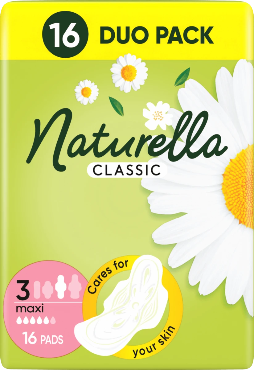 NATURELLA CLASSIC MAXI CAMOMILE 16KS