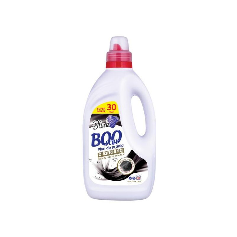 BOOSTER gél na prádlo Black 1,5L 30 pracích dávok