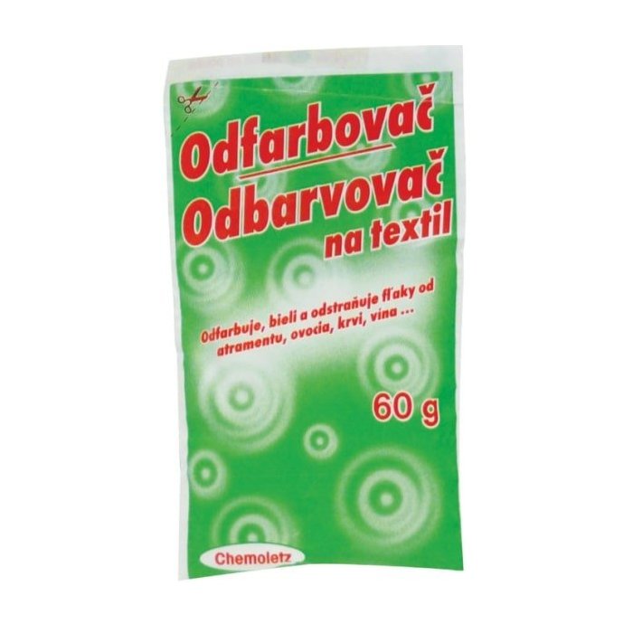 Odfarbovač na textil 60g