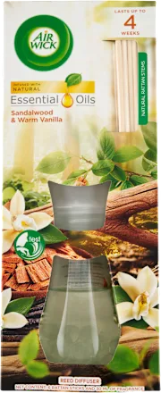 Air Wick vonné tyčinky santalové drevo a vanilka 30ml