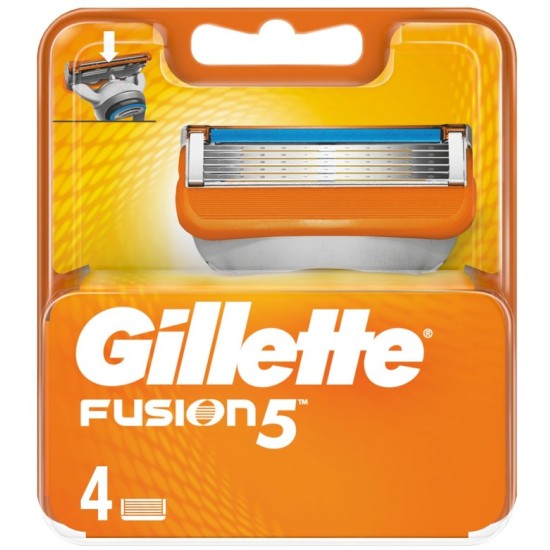 GILLETTE FUSION NÁHRADNÉ HLAVICE 4KS POWER GILLETTE FUSION NÁHRADNÉ HLAVICE 4KS POWER