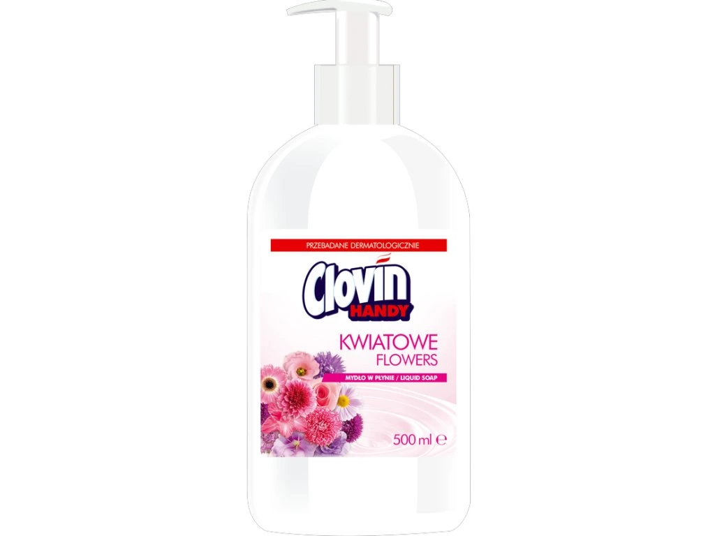 Handy antibakteriálne tekuté mydlo s vôňou kvetov 500ml
