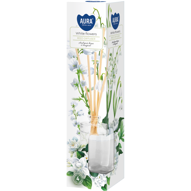 Bispol voňavé tyčinky Biele kvety DZ45-179