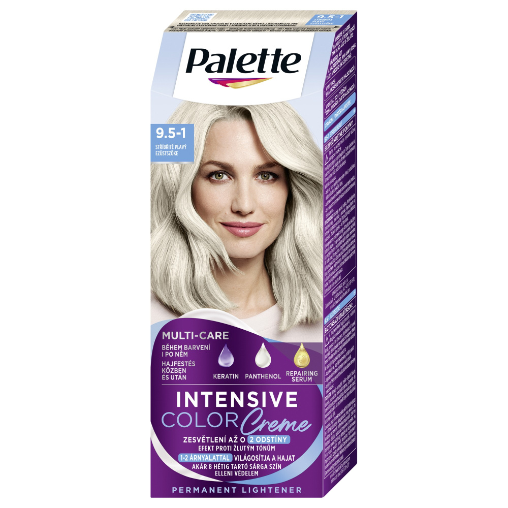 Palette Intensive color creme C9/9.5-1 Striebristý blond