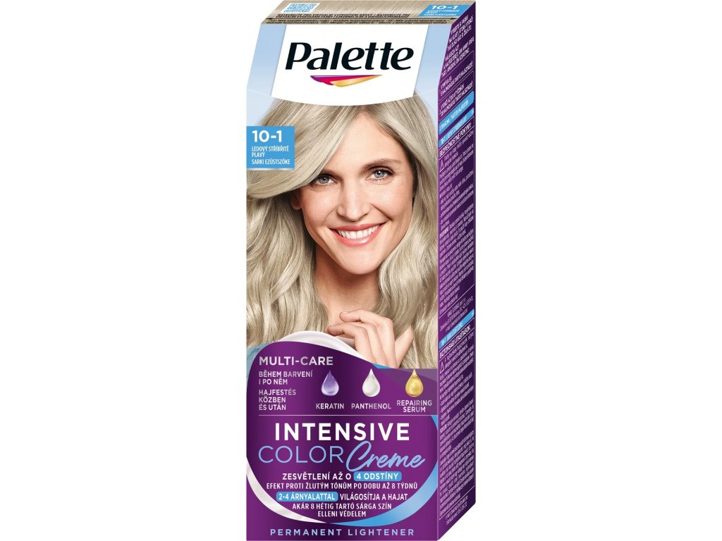 Palette Intensive color creme C10/10-1 Ľadovo striebristý blond