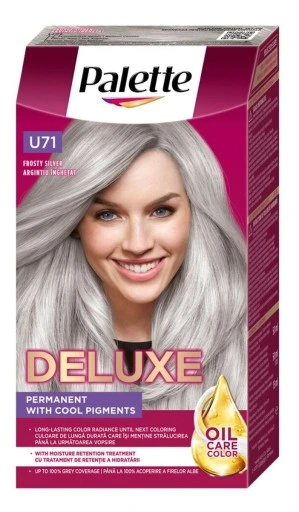 PALETTE DE LUXE U71 ĽADOVÝ STRIEBORNÝ