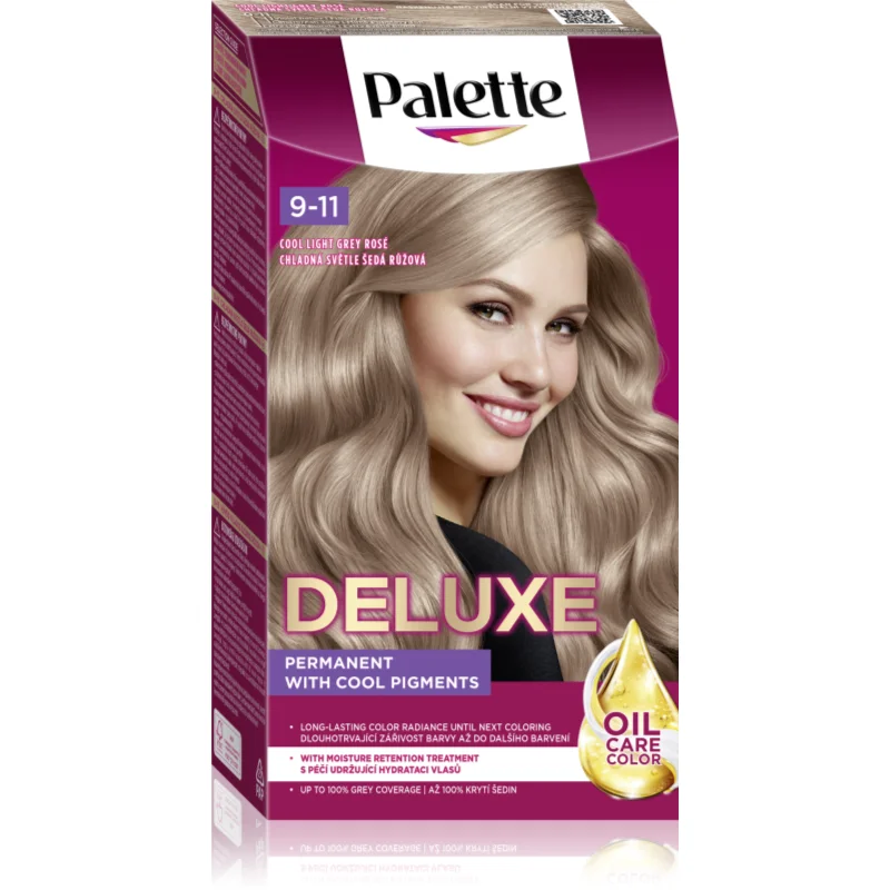 PALETTE DE LUXE 9-11 chladná svetlo šedá ružová
