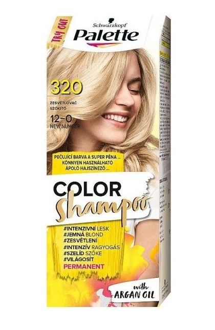 PALETTE COLOR SHAMPOO 12-0 320 ZOSVETĽOVAČ